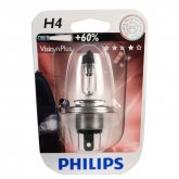 Автолампа Philips H4 12V- 60/55W Vision Plus блистер 12342 VP (бл.)